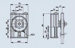 SPANN-BOX 291 240 015 Transmission chain