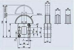 SPANN-BOX 291 000 016 Transmission chain